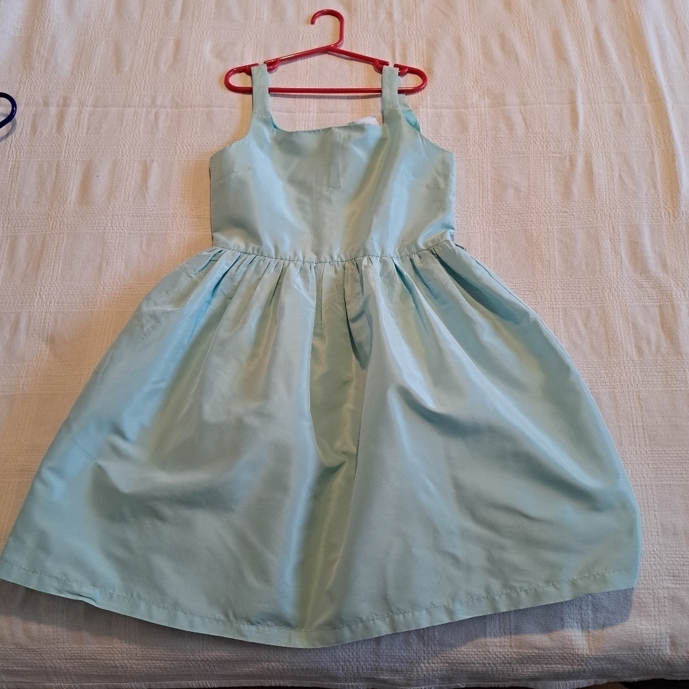 Next Signature girls size 12 years mint green dress